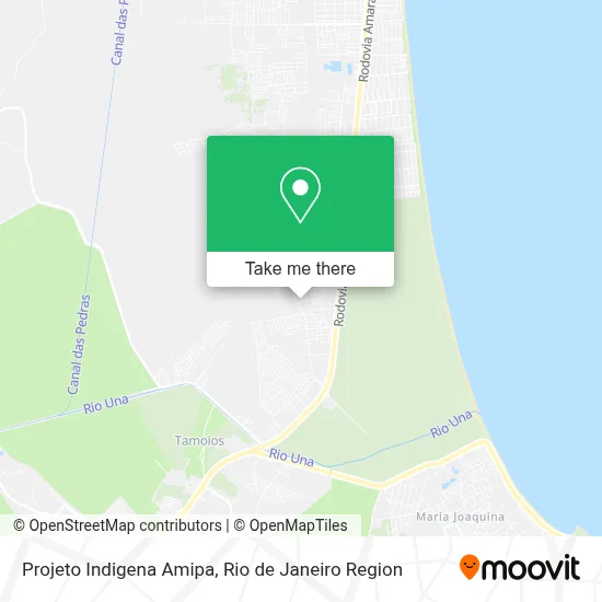 Projeto Indigena Amipa map