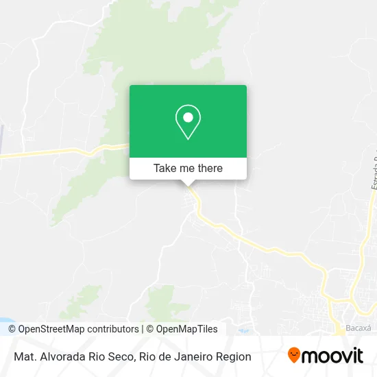 Mat. Alvorada Rio Seco map