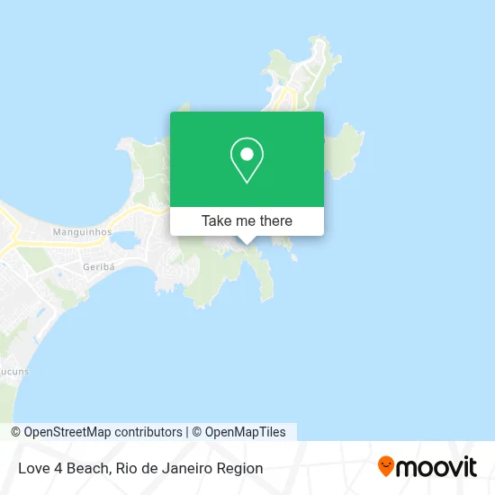 Love 4 Beach map