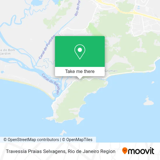 Travessia Praias Selvagens map