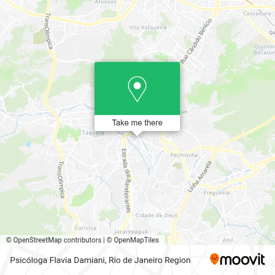 Psicóloga Flavia Damiani map