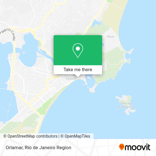 Orlamar map