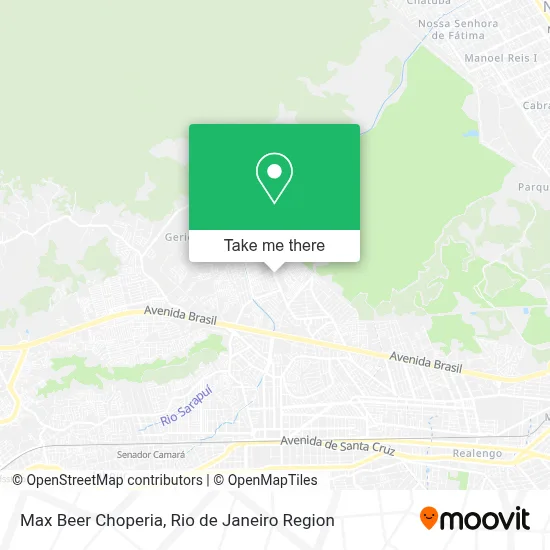 Max Beer Choperia map