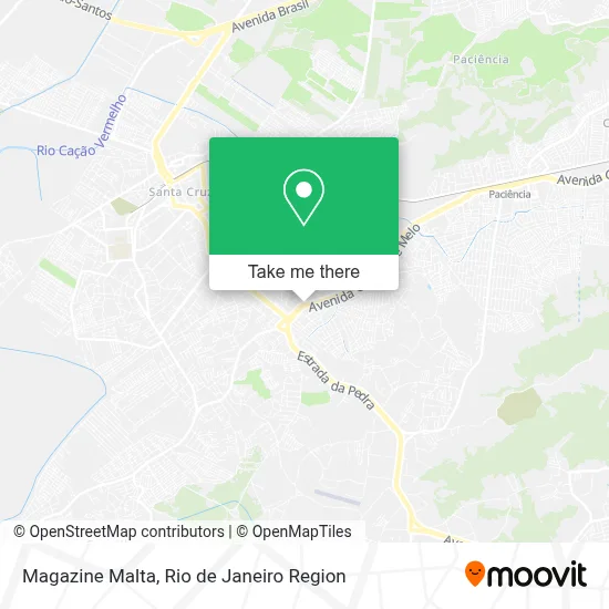 Magazine Malta map