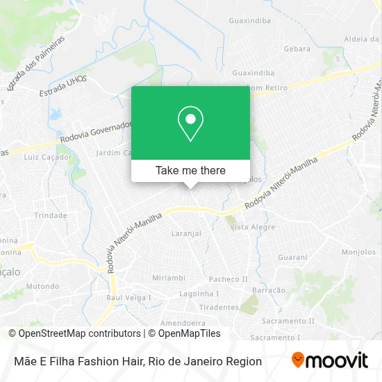 Mãe E Filha Fashion Hair map