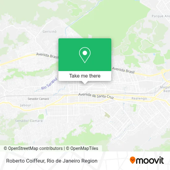 Roberto Coiffeur map