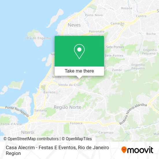 Casa Alecrim - Festas E Eventos map