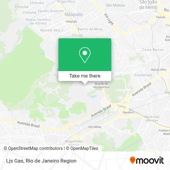 Ljs Gas map