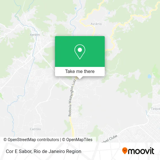 Cor E Sabor map