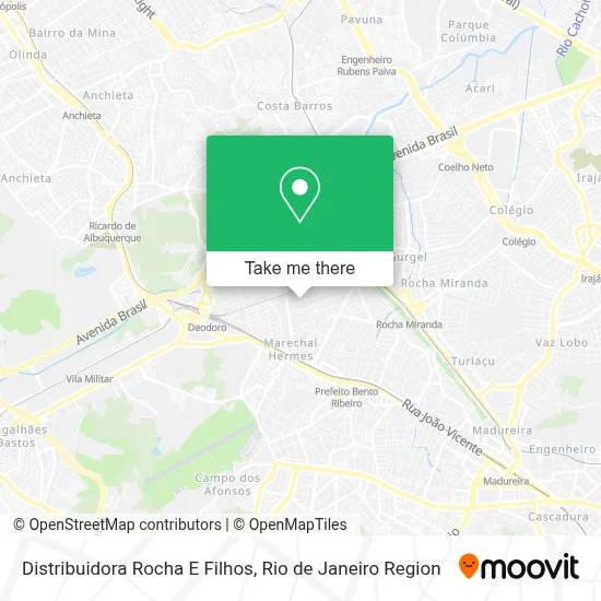 Distribuidora Rocha E Filhos map