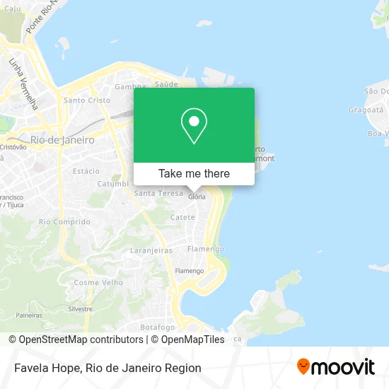 Favela Hope map