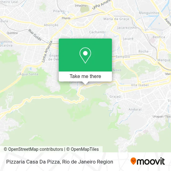 Pizzaria Casa Da Pizza map