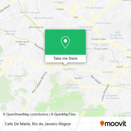 Cafe De Marie map