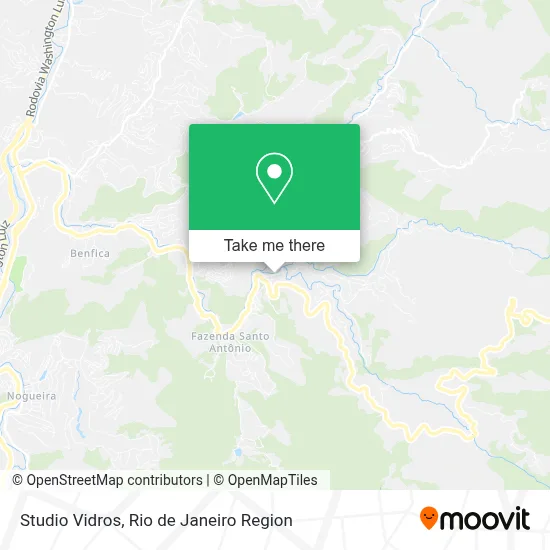 Studio Vidros map