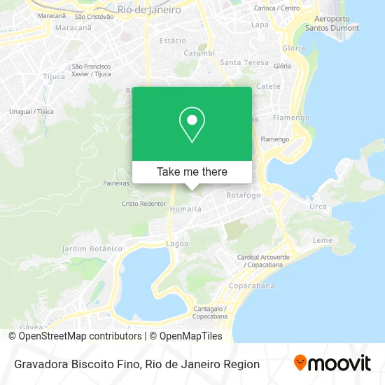 Gravadora Biscoito Fino map
