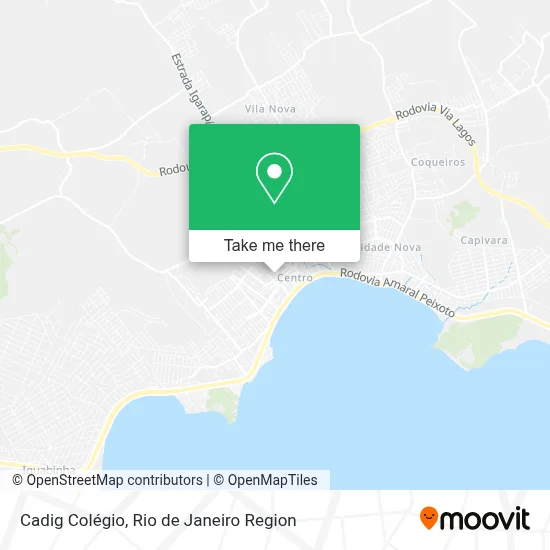 Cadig Colégio map