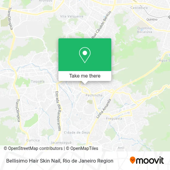 Bellisimo Hair Skin Nail map