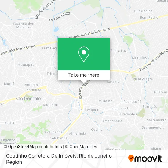 Coutinho Corretora De Imóveis map