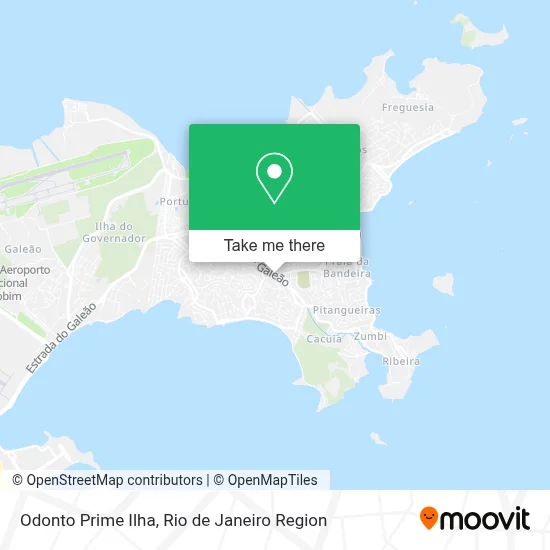 Odonto Prime Ilha map