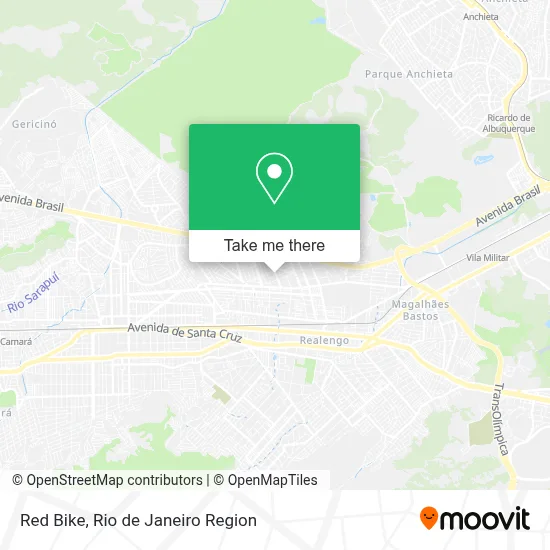 Red Bike map