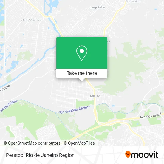 Petstop map