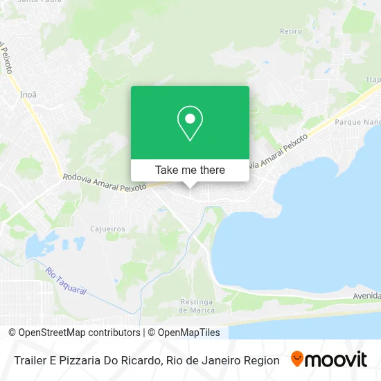 Trailer E Pizzaria Do Ricardo map