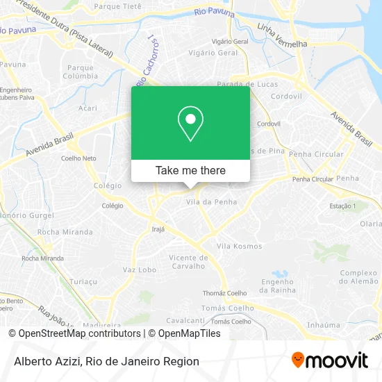 Alberto Azizi map