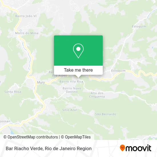Bar Riacho Verde map