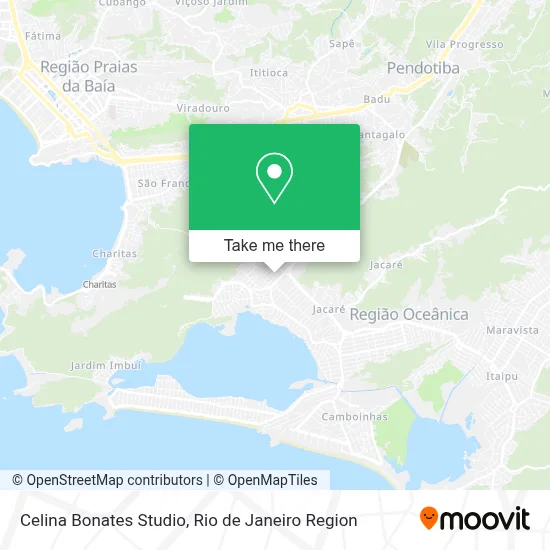 Celina Bonates Studio map