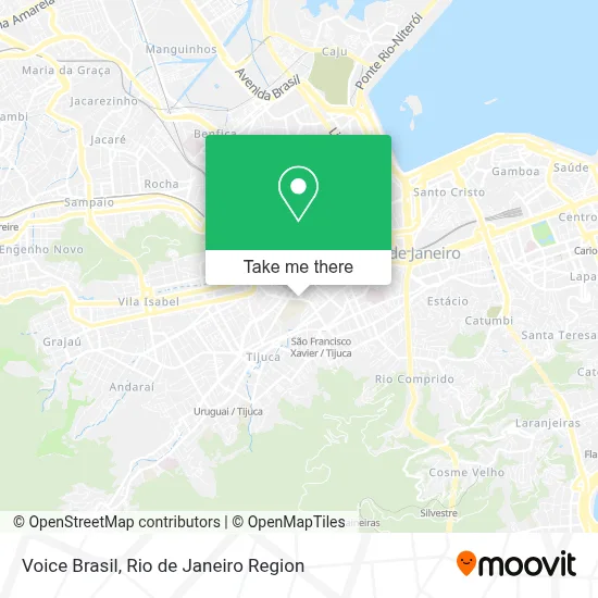 Voice Brasil map