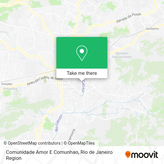 Comunidade Amor E Comunhao map