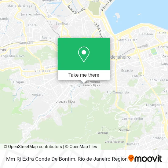 Mm Rj Extra Conde De Bonfim map