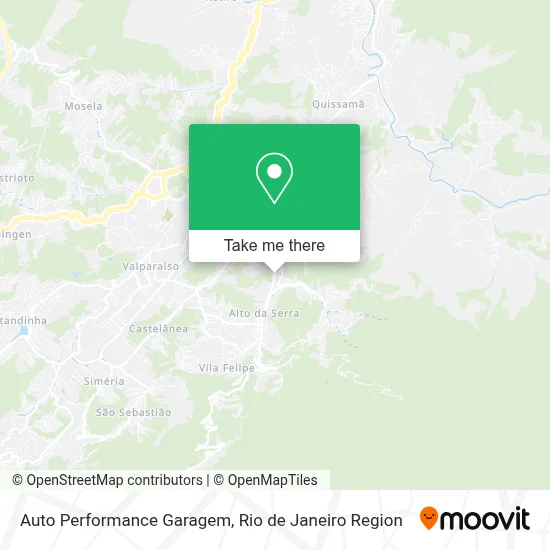 Auto Performance Garagem map