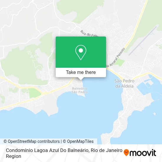 Condomínio Lagoa Azul Do Balneário map