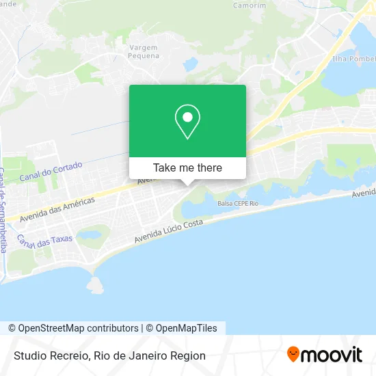 Studio Recreio map