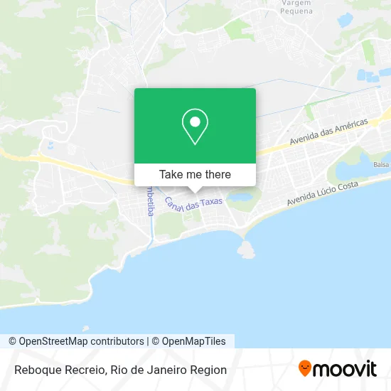 Reboque Recreio map