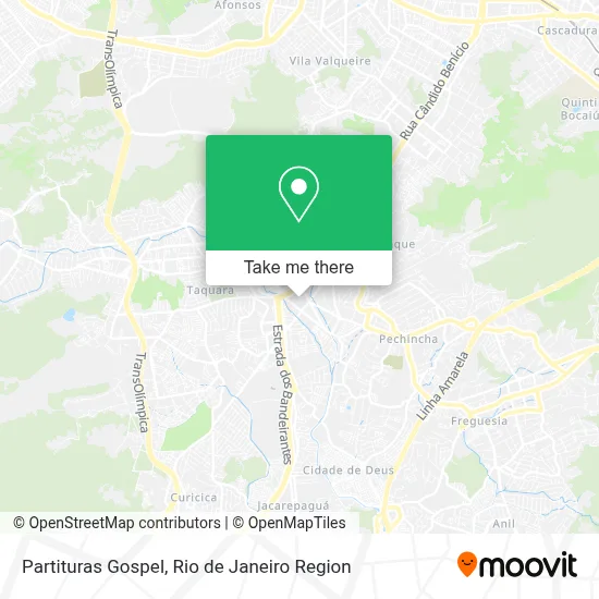 Partituras Gospel map