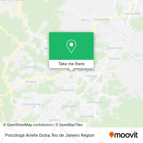Psicóloga Arielle Dutra map