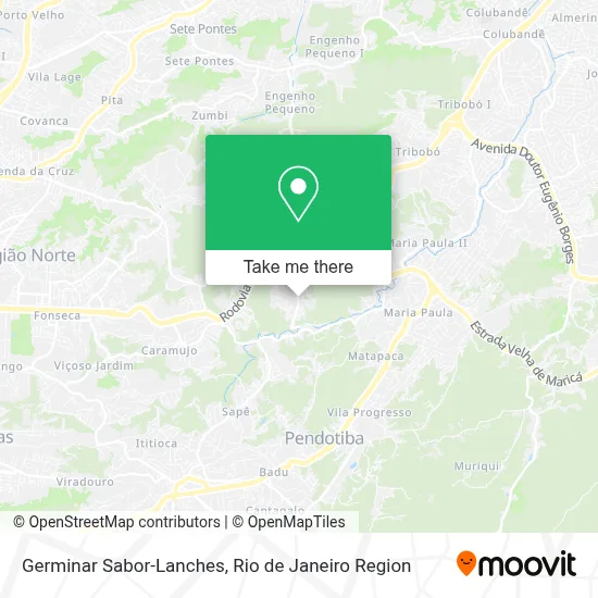 Germinar Sabor-Lanches map