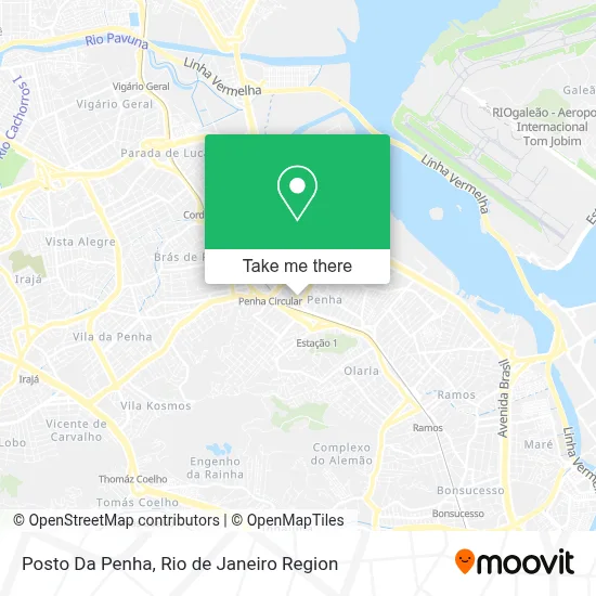 Posto Da Penha map