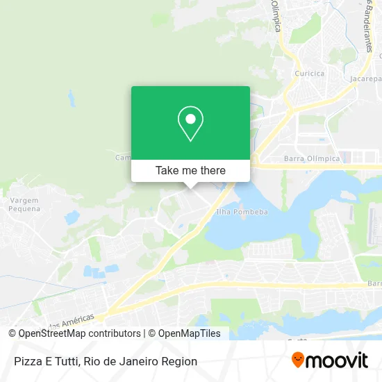Pizza E Tutti map