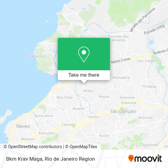 Bkm Krav Maga map