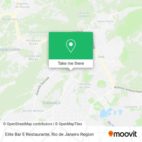Elite Bar E Restaurante map