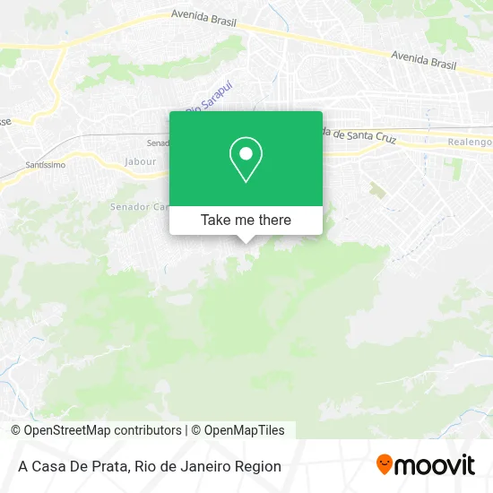 A Casa De Prata map