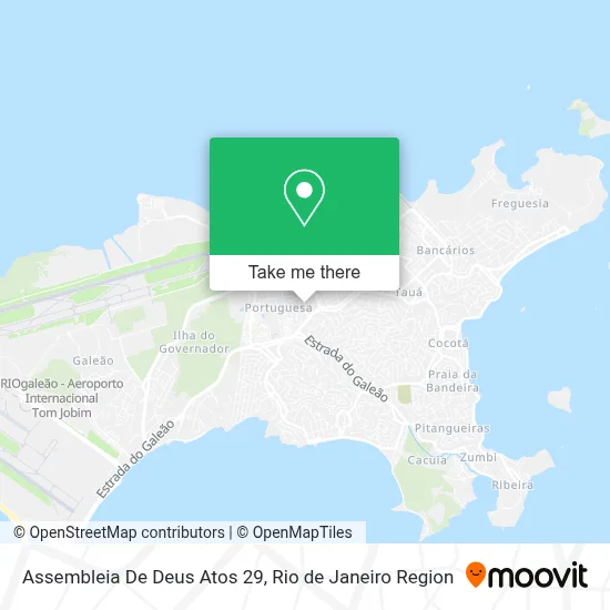 Assembleia De Deus Atos 29 map