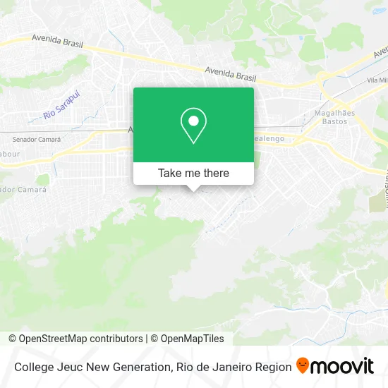 College Jeuc New Generation map