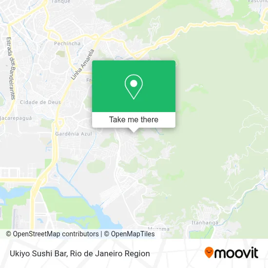 Ukiyo Sushi Bar map