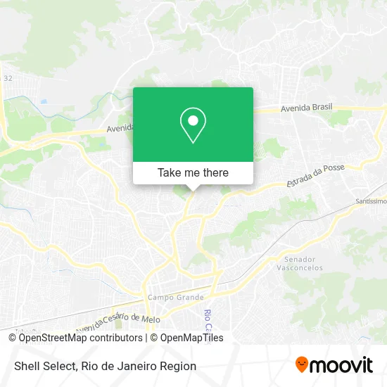 Shell Select map