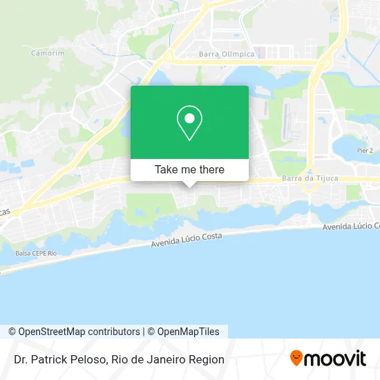 Dr. Patrick Peloso map