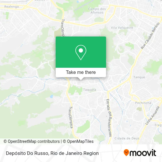 Depósito Do Russo map